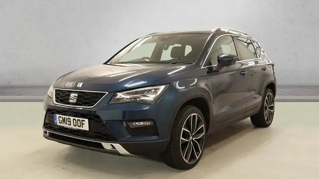Used Seat Ateca XCELLENCE Lux 150 HP (110 kW) 2019 Blue SUV