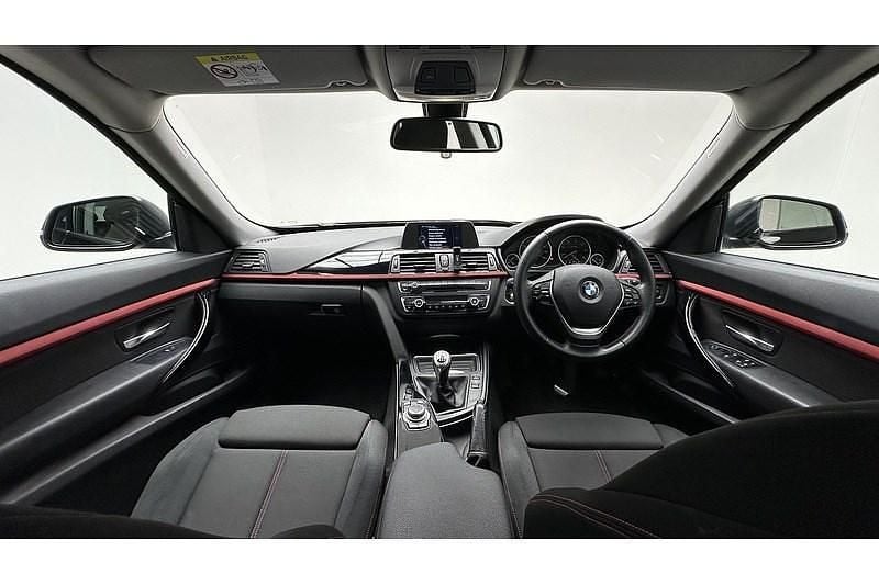 Used BMW 320 Sport Line 2015 Black Hatchback