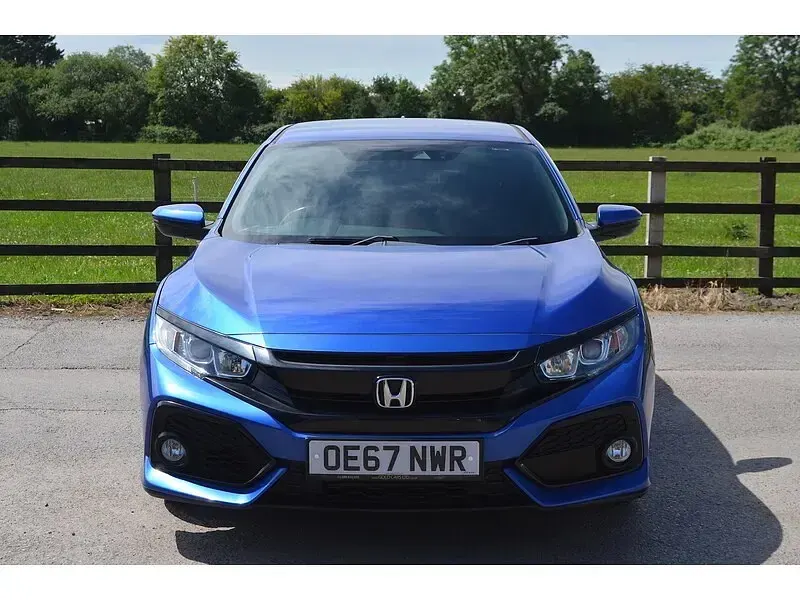 Used Honda Civic SR 129 HP (94 kW) 2017 Blue Hatchback