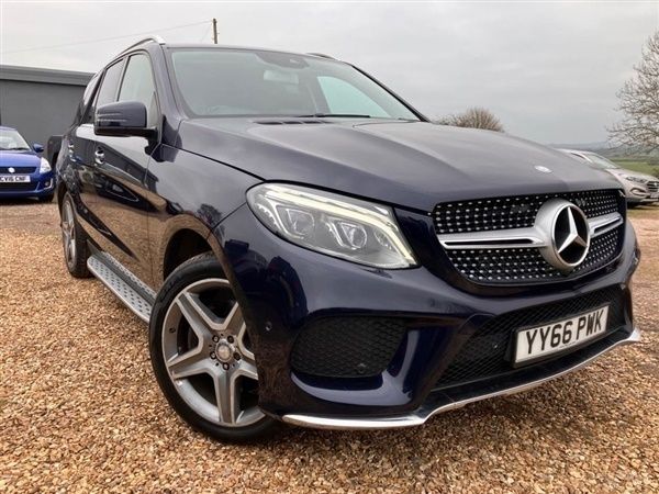 Blue Used 2017 Mercedes GLE350 AMG line SUV | £16,650 (Good price) - Image 1/1