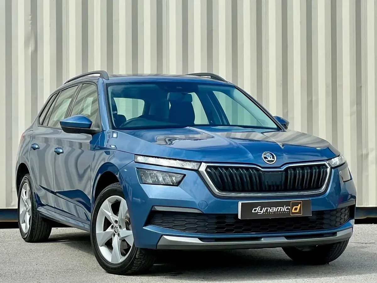 Used Skoda Kamiq SE 110 HP (80 kW) 2021 Blue SUV