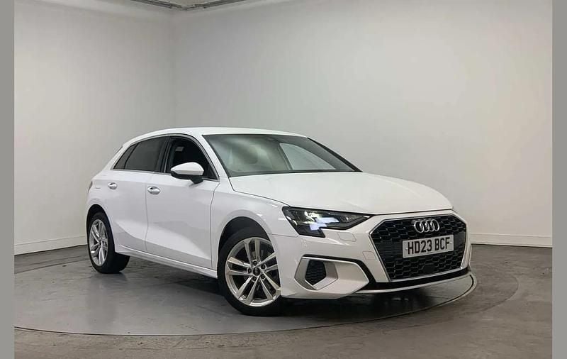 White Used 2023 Audi A3 Sport Hatchback | £18,300 (Good price) - Image 1/4