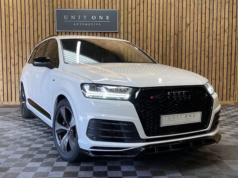 White Used 2018 Audi SQ7 Design SUV | £30,000 (Good price) - Image 1/4