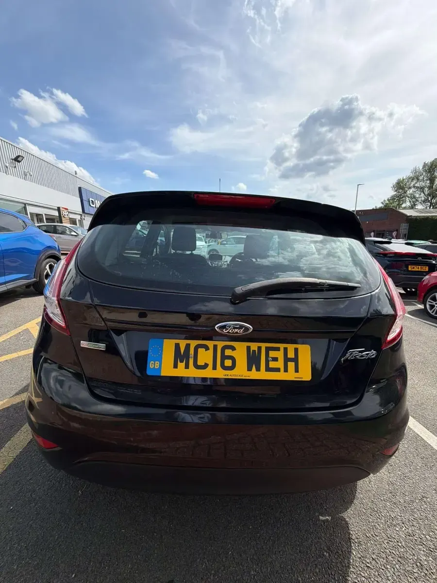 Used Ford Fiesta Zetec 2016 Black Hatchback