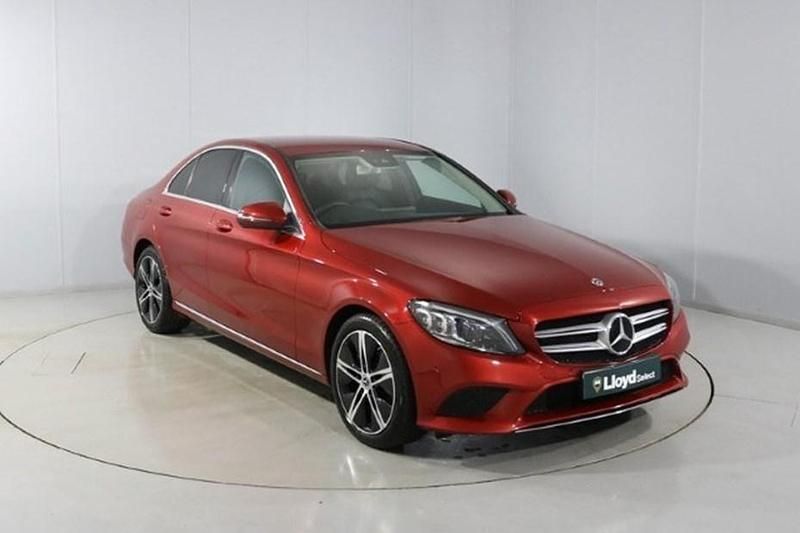 Used Mercedes C220 Sport Edition 194 HP (142 kW) 2020 Red Sedan