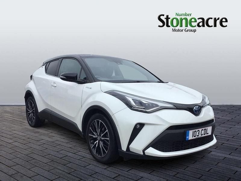 White Used 2020 Toyota C-HR SUV | £17,740 (Good price) - Image 1/4