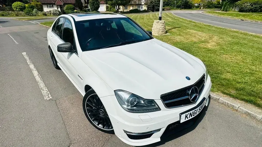 Used Mercedes C63 AMG AMG Edition 1 2011 White Sedan