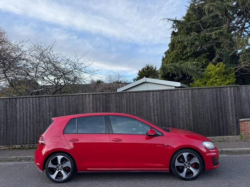 Used VW Golf VII GTI 2014 Red Hatchback