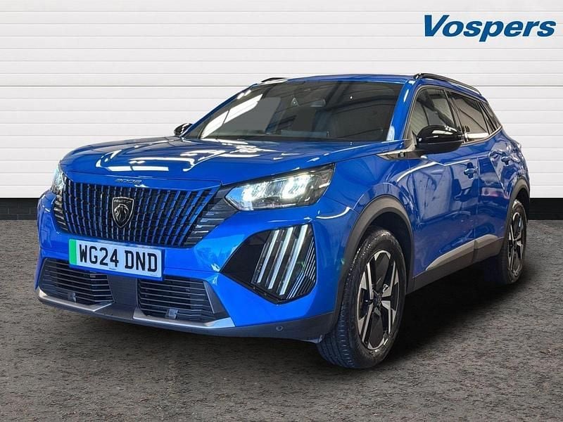 Blue Used 2024 Peugeot e-2008 Allure SUV | £16,990 (Fair price) - Image 1/3