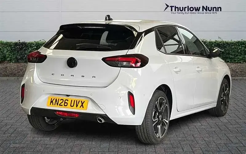 New Vauxhall Corsa Ultimate 101 HP (74 kW) 2026 White Hatchback