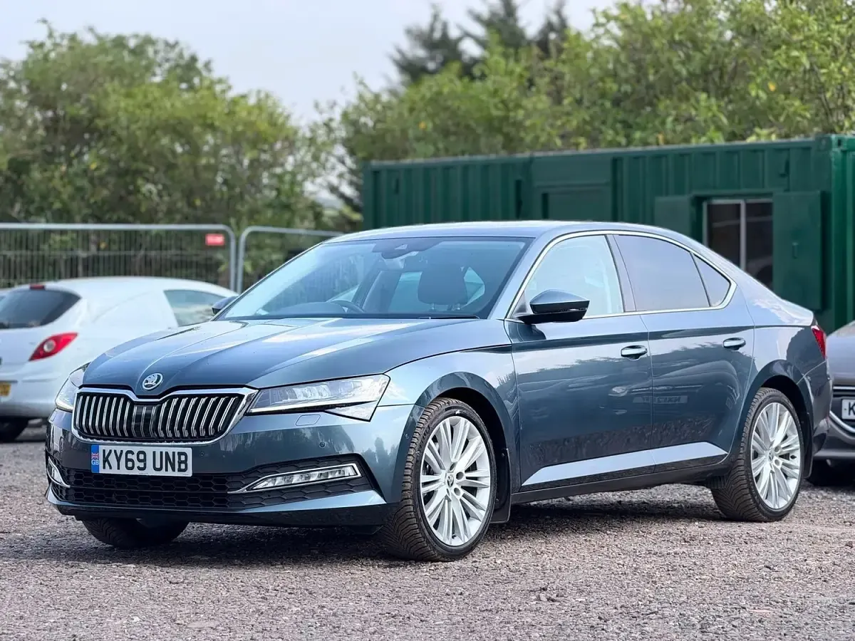 Used Skoda Superb SE L 2019 Grey Hatchback