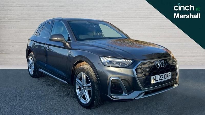 Grey Used 2022 Audi Q5 S-Line SUV | £26,480 (Good price) - Image 1/4
