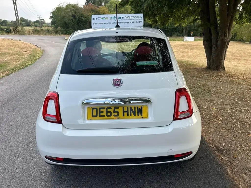 Used Fiat 500 Pop Star 69 HP (50 kW) 2015 White Hatchback