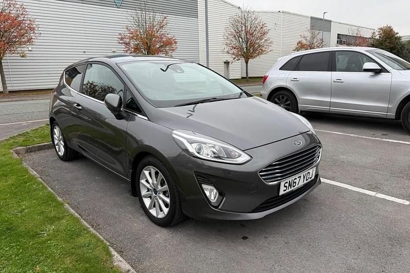 Grey Used 2017 Ford Fiesta Titanium Hatchback | £5,495 (Fair price) - Image 1/1