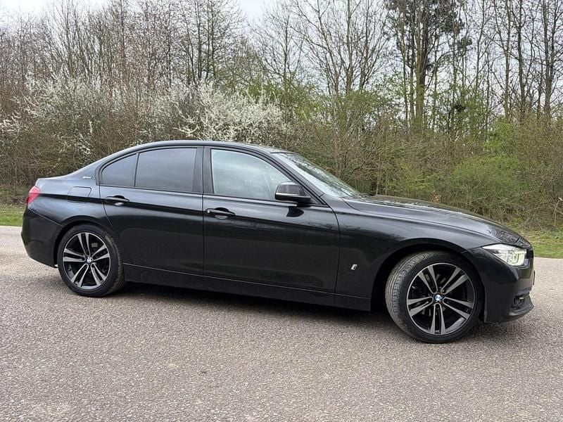 Used BMW 330e Sport Line 2017 Black Sedan