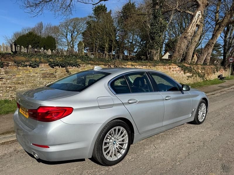 Used BMW 530e Luxury Line 2020 Silver Sedan