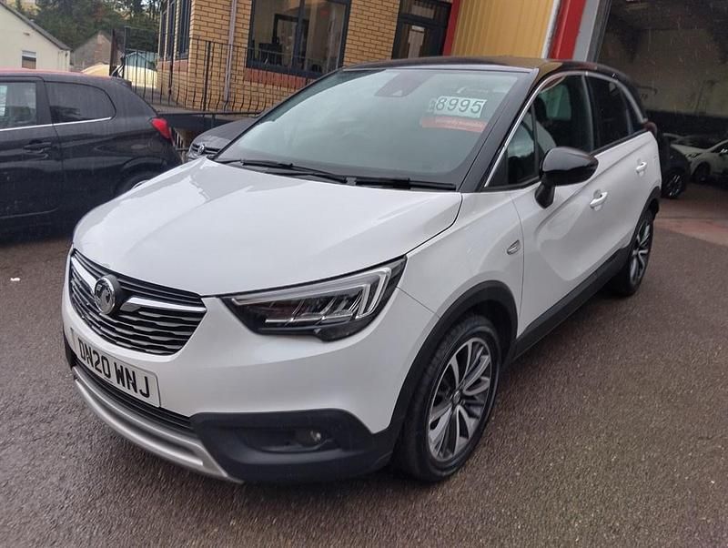 Used Vauxhall Crossland X Elite 83 HP (61 kW) 2020 White SUV
