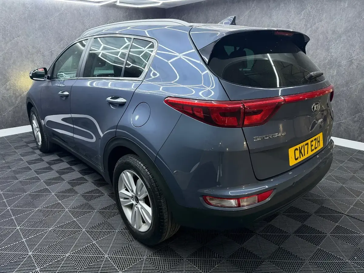 Used Kia Sportage 115 HP (84 kW) 2017 Blue SUV
