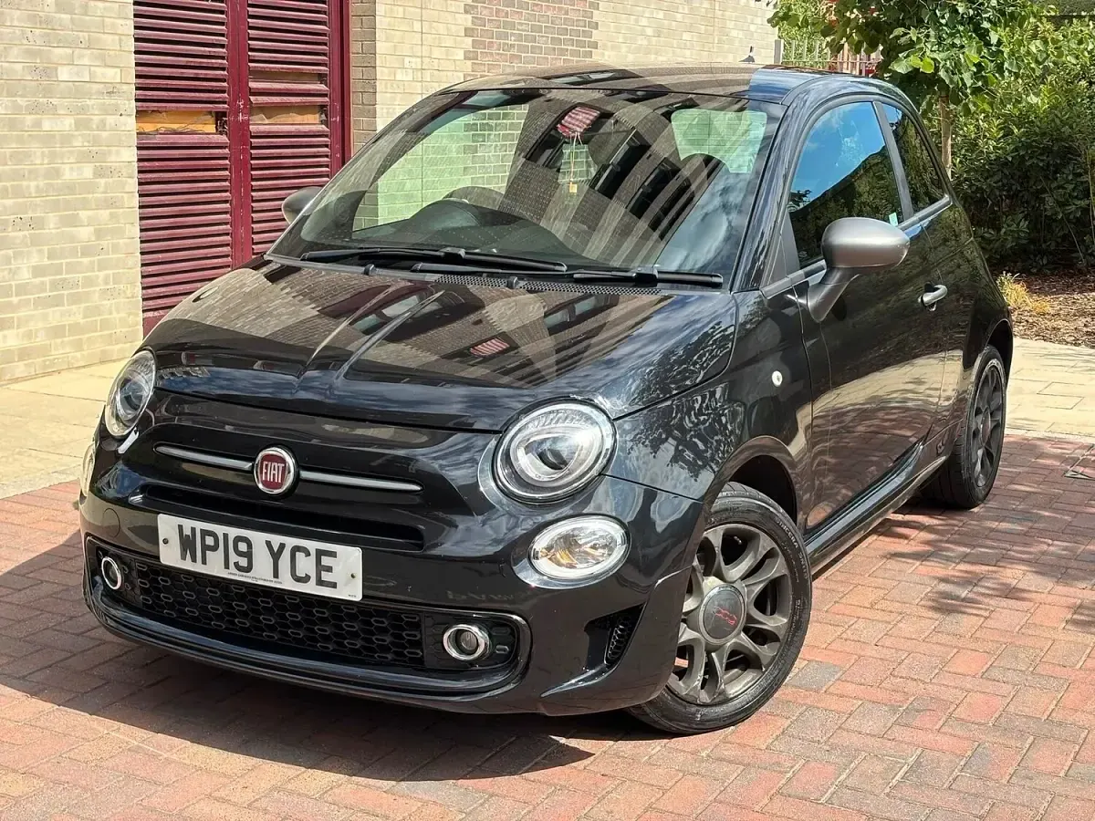 Used Fiat 500 S 69 HP (50 kW) 2019 Black Hatchback