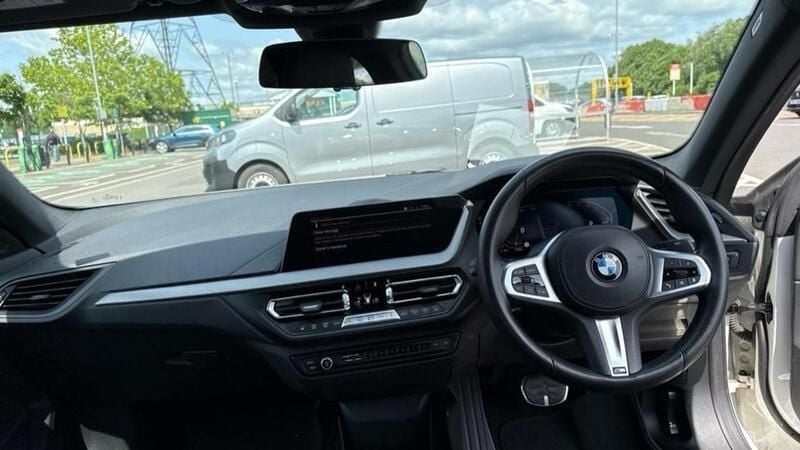 White Used 2022 BMW 218 M Sport Sedan | £20,741 (Fair price) - Image 1/4