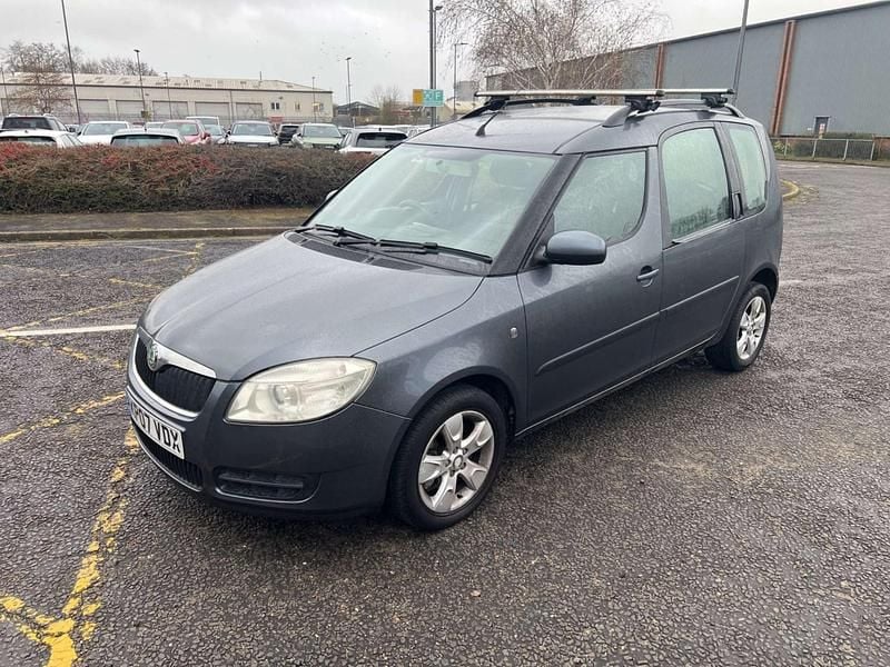 Used Skoda Roomster 105 HP (77 kW) 2007 Grey MPV