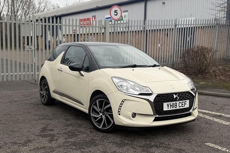 Used DS Automobiles DS3 2018 Cream Hatchback
