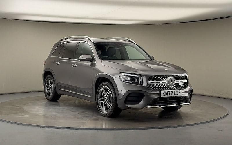 Mountain grey Used 2022 Mercedes GLB200 AMG line SUV | £25,650 (Fair price) - Image 1/4
