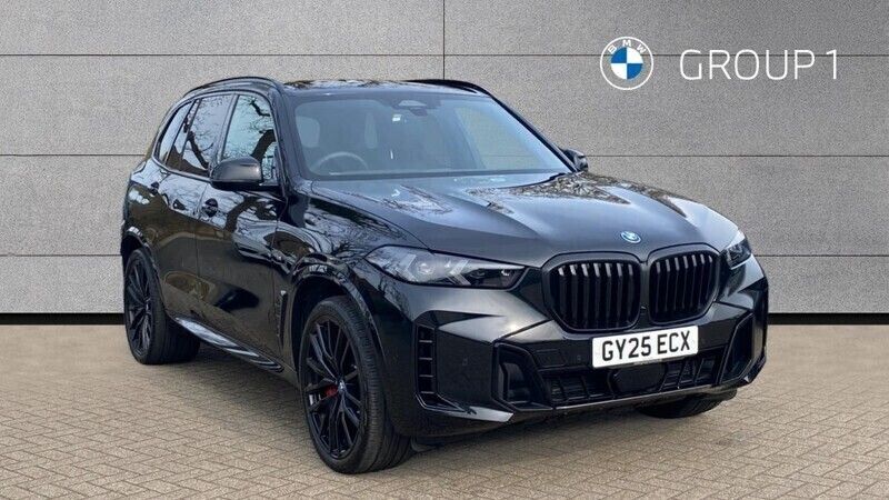 Black Used 2025 BMW X5 M Sport SUV | £79,995 (Expensive) - Image 1/4