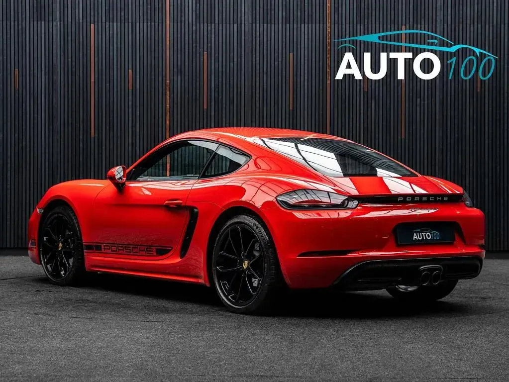 Used Porsche 718 Cayman 2023 Red Coupe