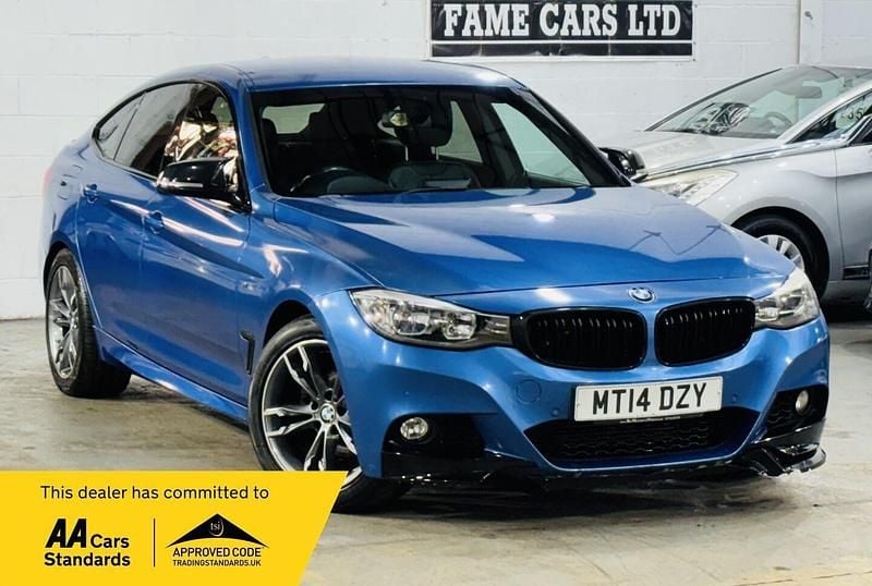 Used BMW 320 Gran Turismo M Sport 184 HP (135 kW) 2014 Blue Hatchback