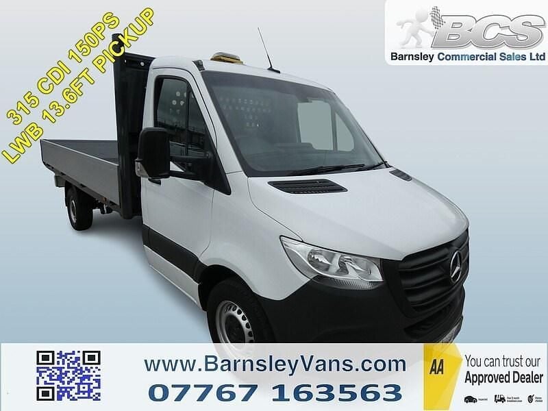 White Used 2023 Mercedes Sprinter Progressive Van | £24,995 (A bit pricey) - Image 1/3