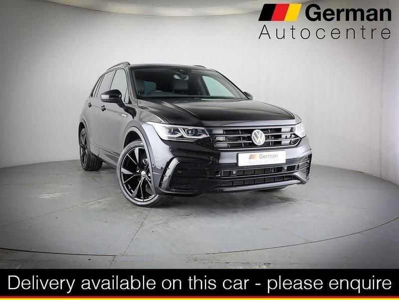 Used VW Tiguan R-line 150 HP (110 kW) 2022 Black SUV