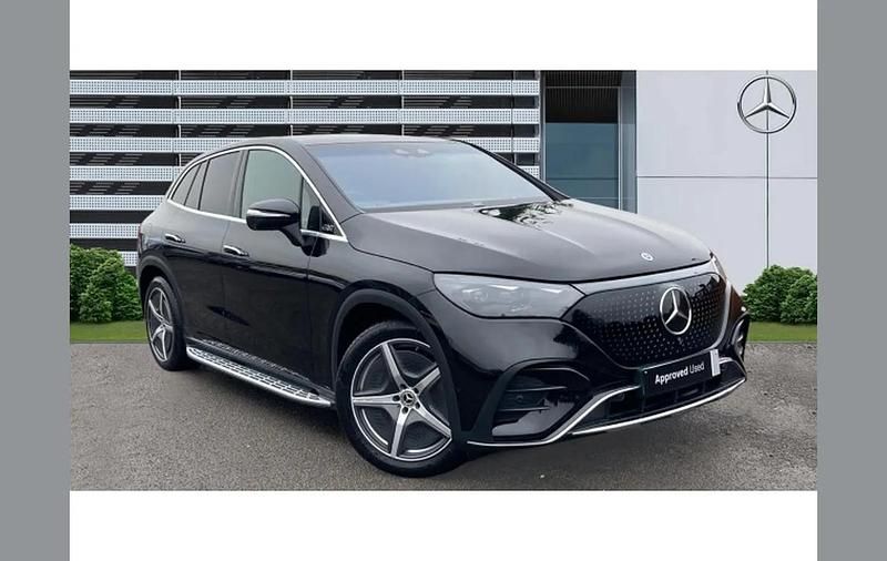 Used Mercedes EQE350 AMG line 214 kW (292 HP) 2024 Black Sedan