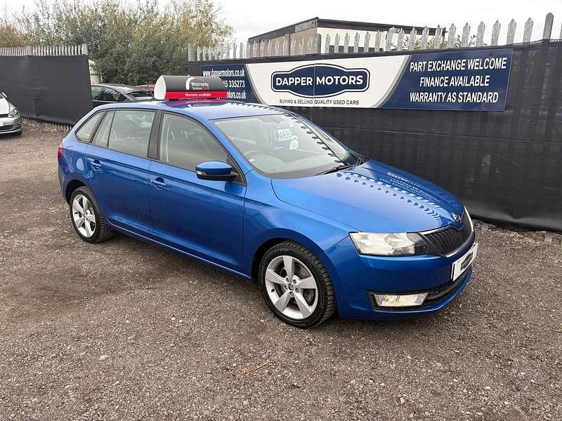 Blue Used 2015 Skoda Rapid SE Hatchback | £4,995 (Fair price) - Image 1/4