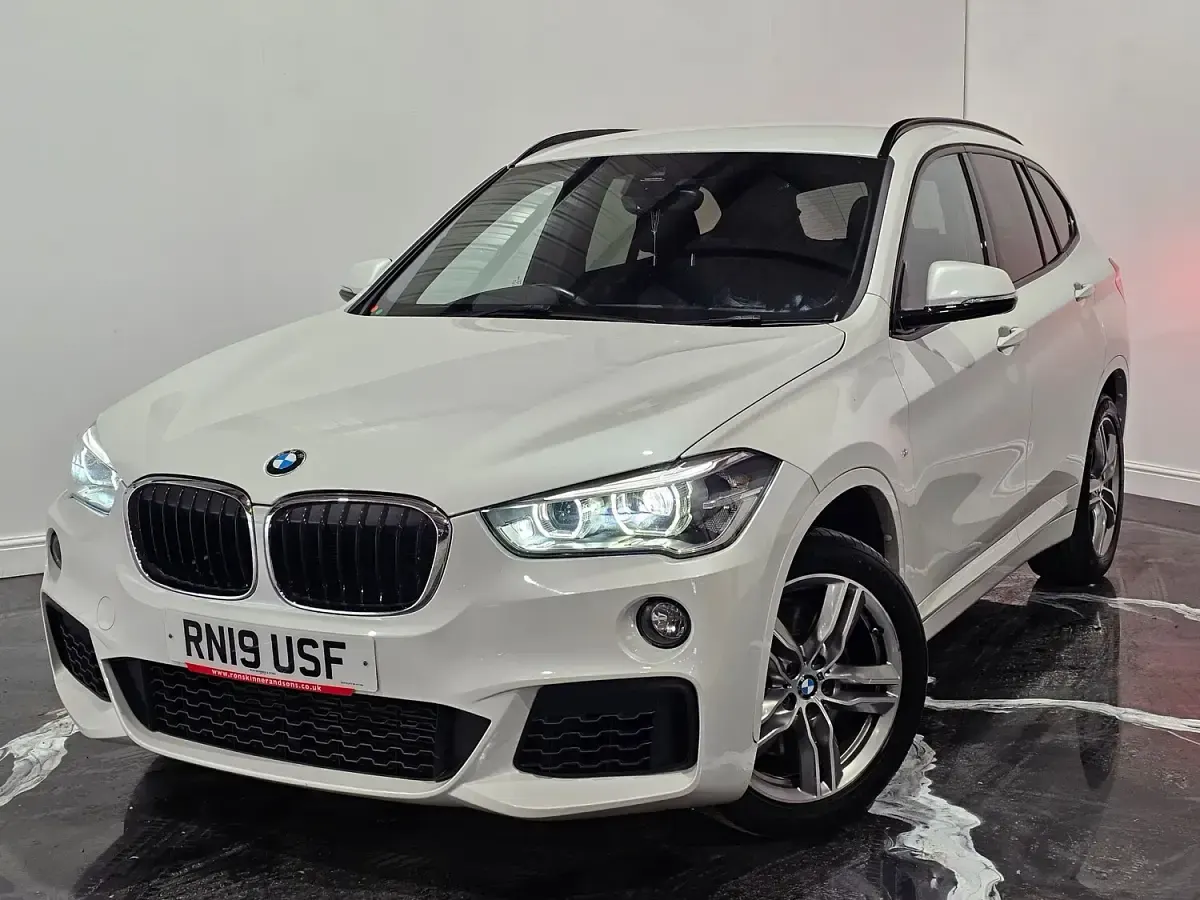 Used BMW X1 M Sport 192 HP (141 kW) 2019 White SUV