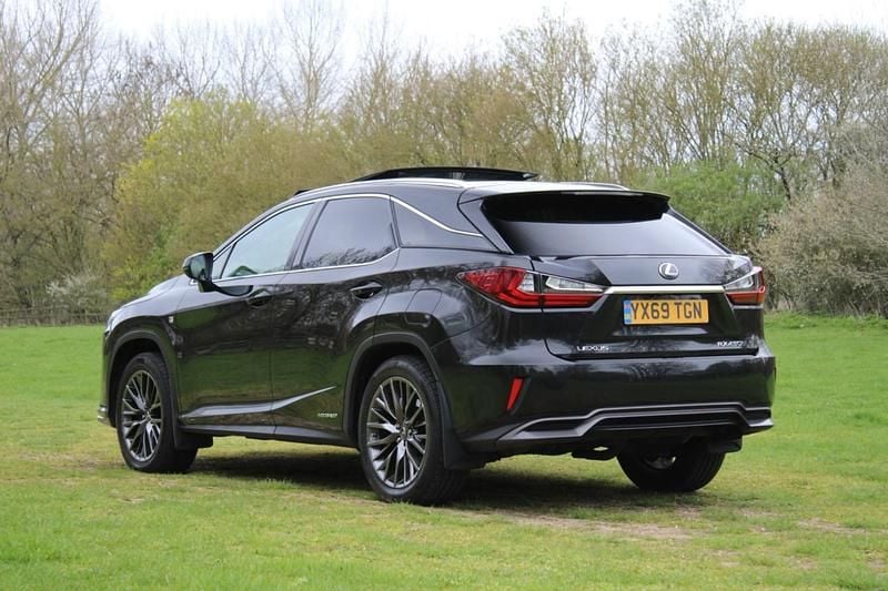 Used Lexus RX450h Sport Line 2019 Black SUV