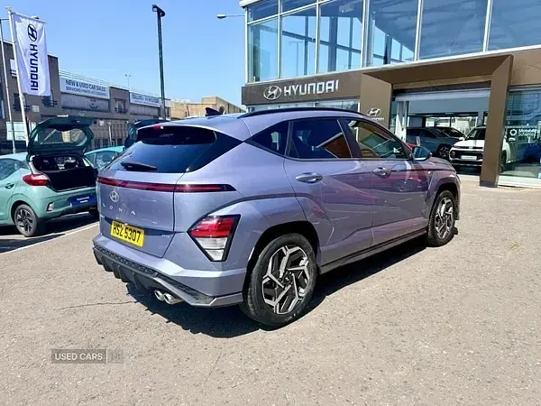 Used Hyundai Kona N Line 141 HP (103 kW) 2023 Blue SUV