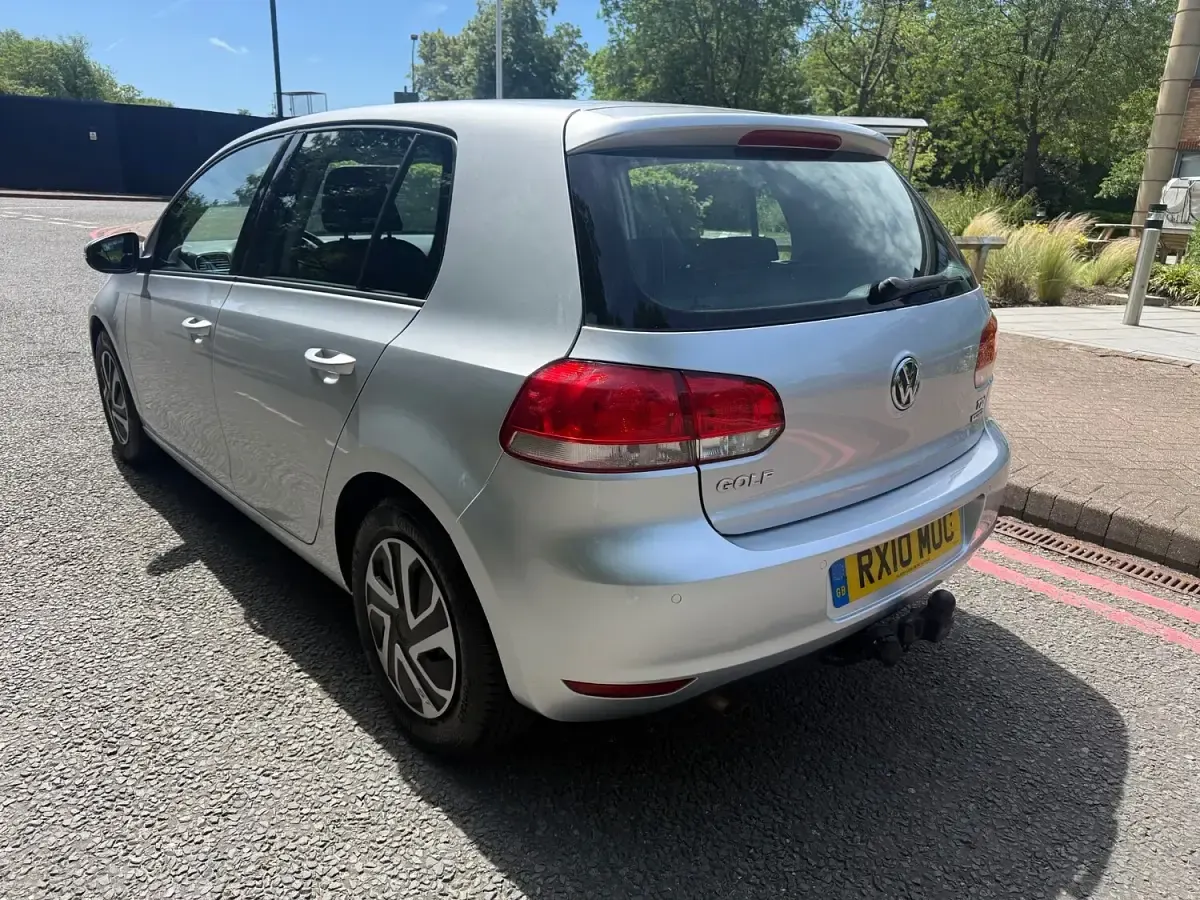Used VW Golf VI 105 HP (77 kW) 2010 Silver Hatchback