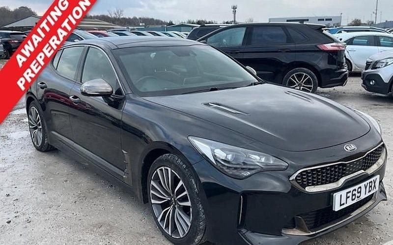 Used Kia Stinger GT-Line S 197 HP (144 kW) 2019 Black Hatchback