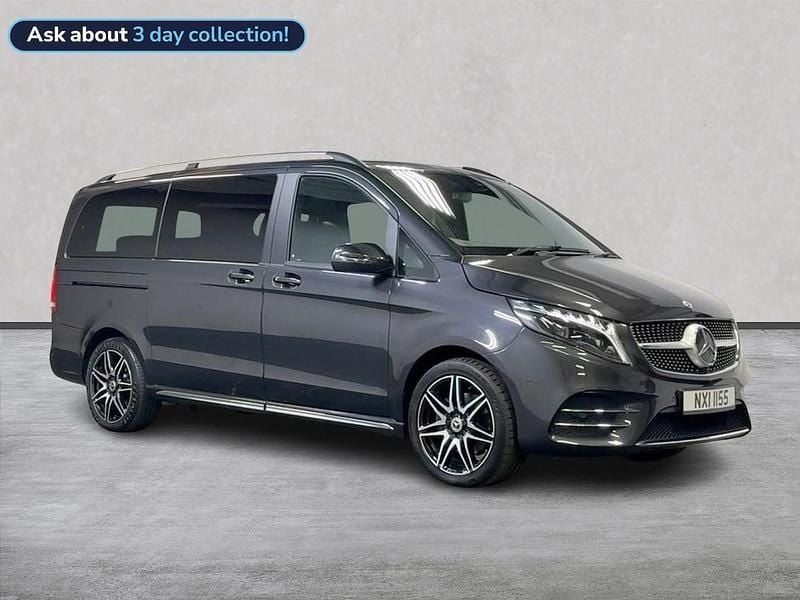 Grey Used 2023 Mercedes V300 AMG line MPV | £55,999 (Fair price) - Image 1/4