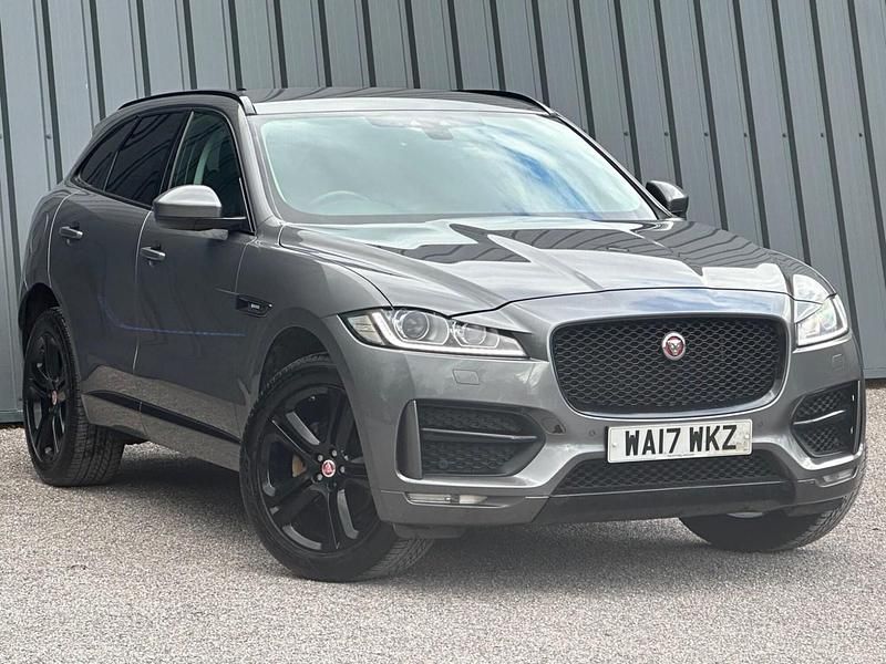 Grey Used 2017 Jaguar F-Pace R-Sport SUV | £10,450 (Fair price) - Image 1/4