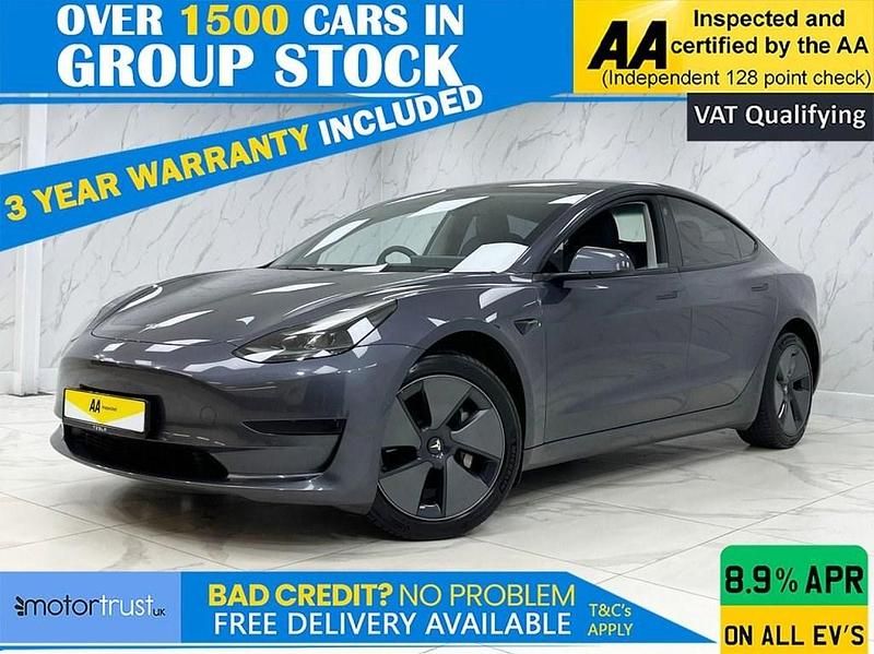 Grey Used 2021 Tesla Model 3 Standard Range Plus Sedan | £17,795 (A bit pricey) - Image 1/2