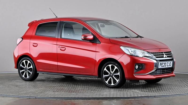 Used Mitsubishi Mirage Edition 80 HP (58 kW) 2020 Red Hatchback