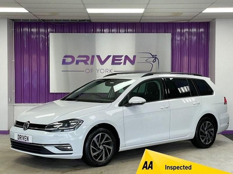 Used VW Golf VII Edition 150 HP (110 kW) 2020 White Estate