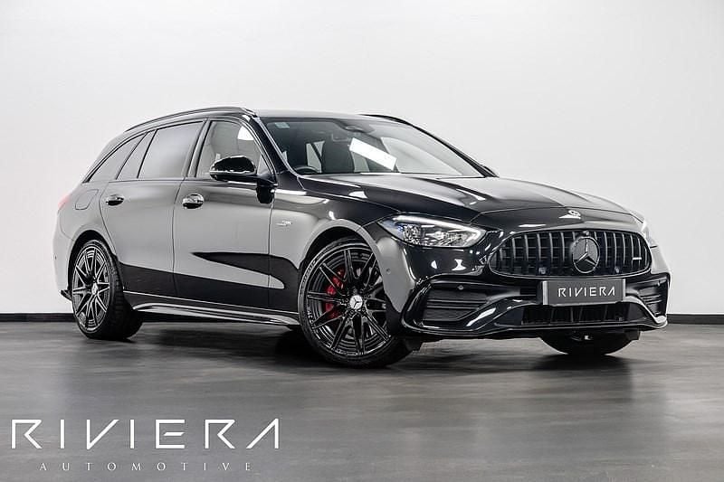Black Used 2024 Mercedes C43 AMG Premium Plus Estate | £47,995 (Fair price) - Image 1/1
