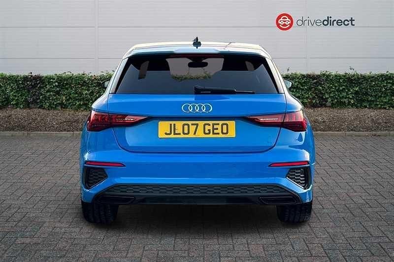 Used Audi A3 Advanced 2022 Blue Sedan