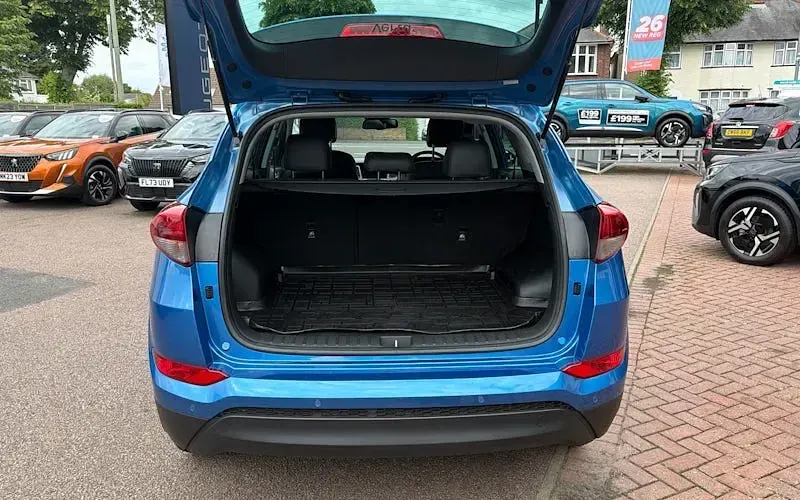 Used Hyundai Tucson Edition 116 HP (85 kW) 2017 Blue SUV