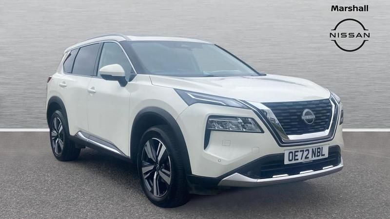 White Used 2022 Nissan X-Trail Tekna SUV | £26,502 (Good price) - Image 1/1