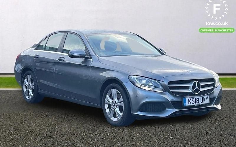 Grey Used 2018 Mercedes C200 Executive Sedan | £12,399 (Super price) - Image 1/3