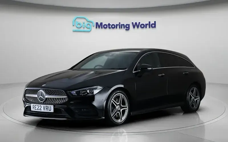Used Mercedes CLA250 AMG Line Premium 224 HP (164 kW) 2022 Black Coupe